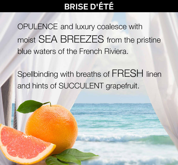 BRISE D'ÉTÉ - a Bespoke Fragrance Offering from PARIS HONORE the World's Finest Luxury Organic Skin Care