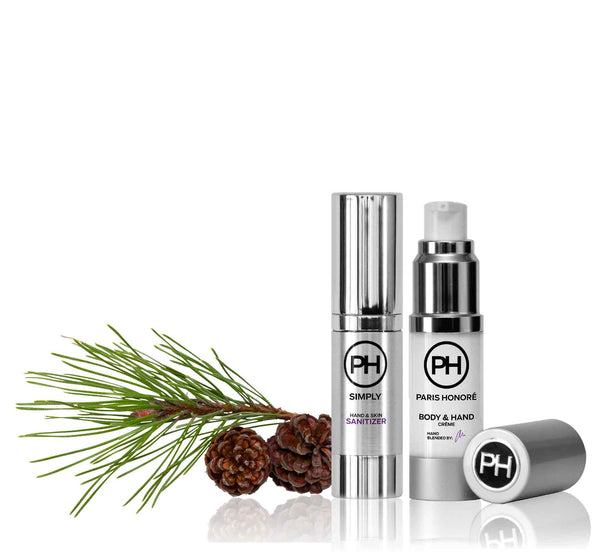 PH Simply Handbag Essentials Set in Pine and Vintage Leather 15ml