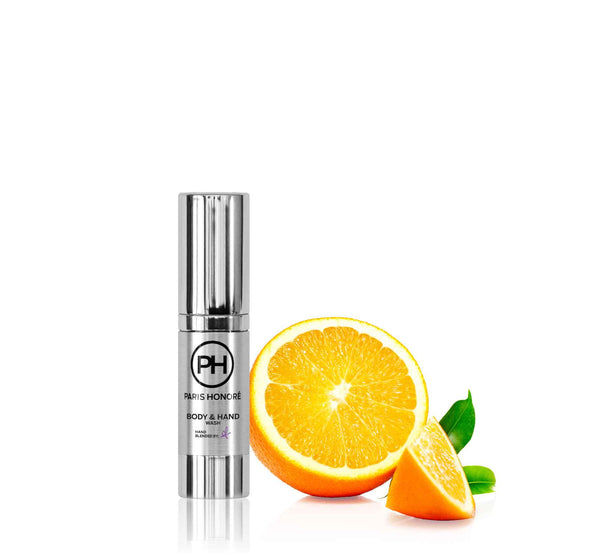 Organic Body & Hand Wash in Citrus and Champagne 15ml - PH Simpy Skincare