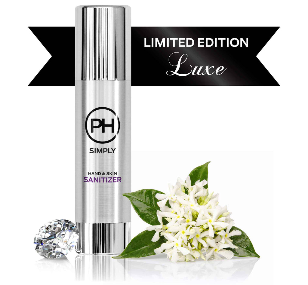 PH Simply Hand and Skin Sanitizer in Campagne Française - citrus blossoms and golden tea - 100ml