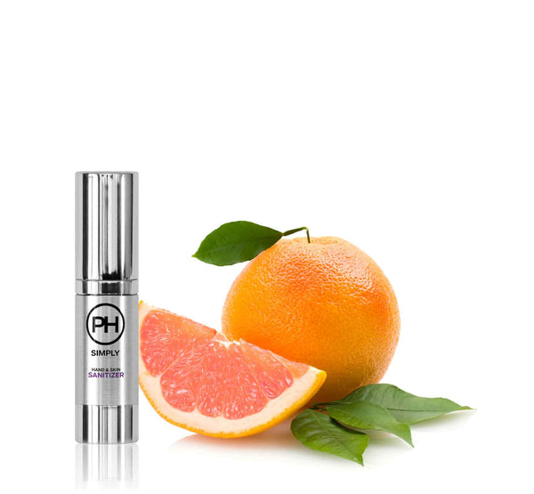 PH Simply Organic Hand and Skin Sanitizer in Grapefruit and Linen 15ml