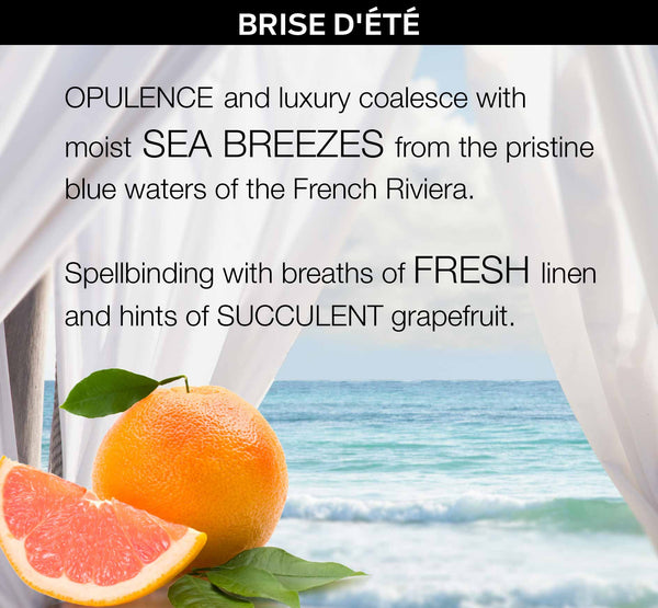 BRISE D'ÉTÉ - a Bespoke Fragrance Offering from PARIS HONORE the World's Finest Luxury Organic Skin Care