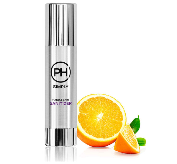 PH Simply Organic Hand and Skin Sanitizer in Orange Citrus 100ml